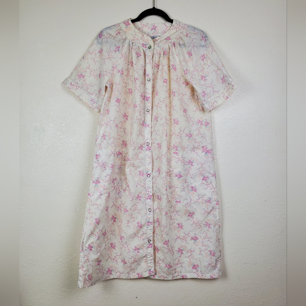 Anne Leslie Floral Sleep Gown Size M